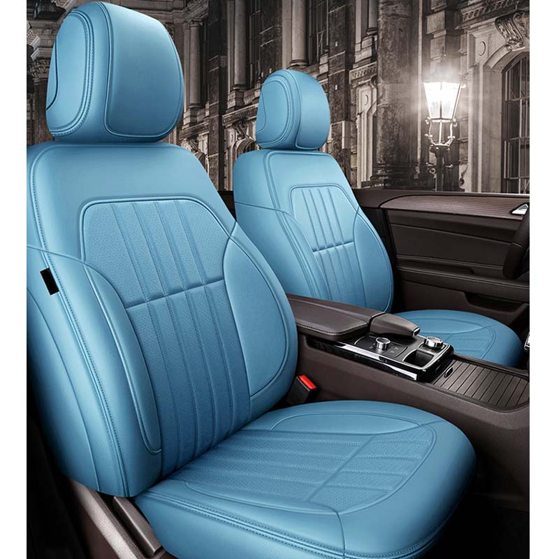 Sky blue full-set install