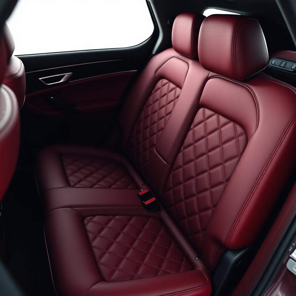 Matte Burgundy Signature seat cover