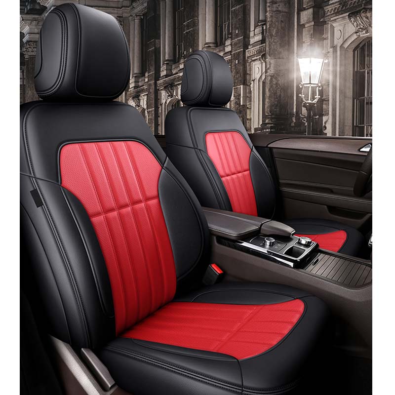Two-tone black & red install