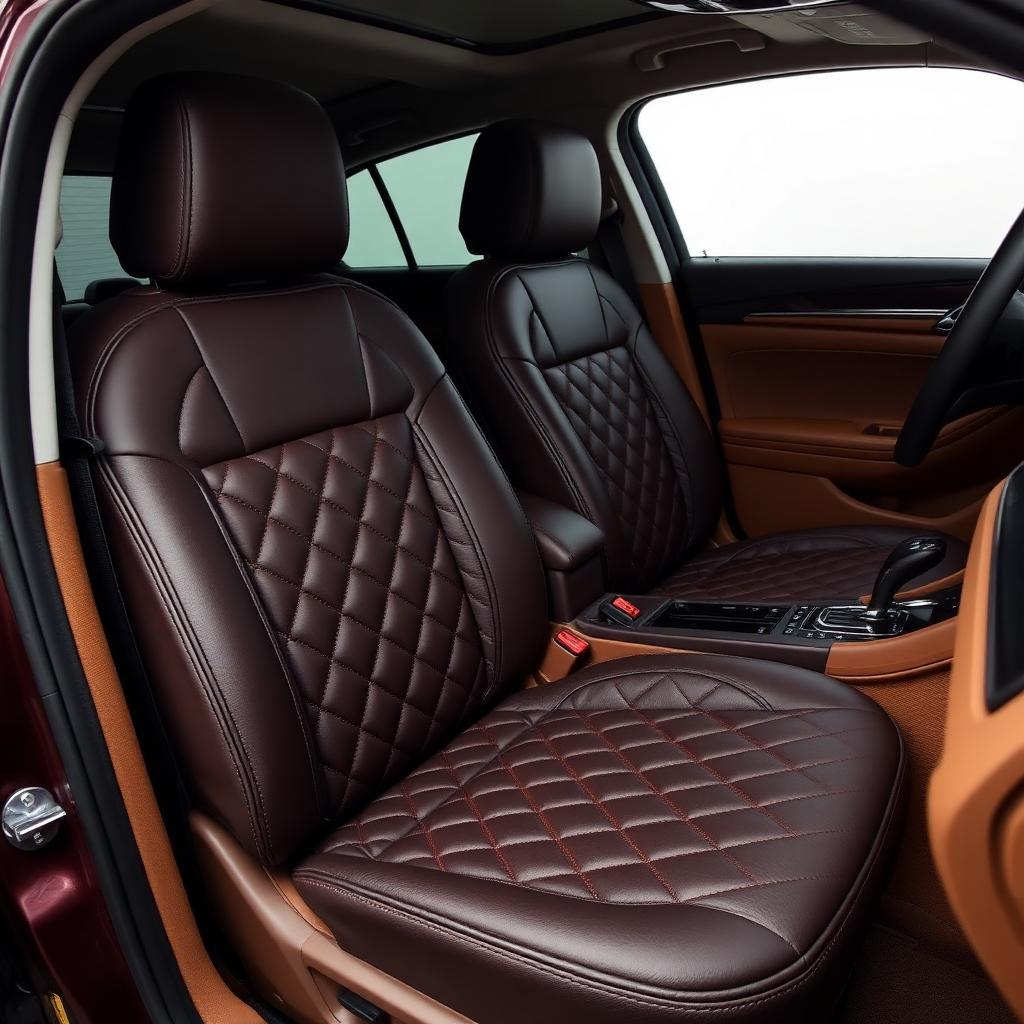 Chocolate Signature seat cover