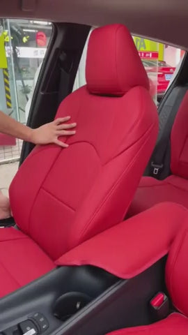 Load video: Kōvr-Rouge-Custom-Seat-Covers-Video